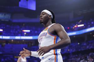 NBA杯雷霆客战国王 多特因上斜方肌拉伤将缺席比赛