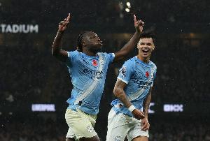 TA：曼城首球所有非门将球员都参与 多库本场总是做出正确选择