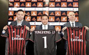 意媒：前米兰老板李勇鸿已被宣布破产，预计明年1月完成清算程序