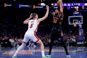 周一竞彩篮球强档：尼克斯内线占优 热火期待主场复仇