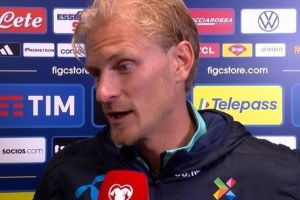 挪威中场：意大利保持上半场的表现，完全有能力去世界杯